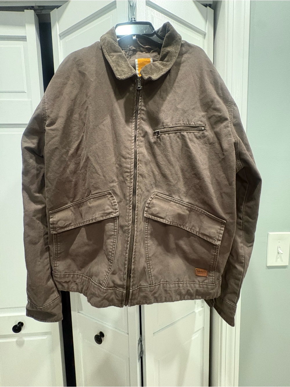 Timberland Brown Field Zip-Up Jacket